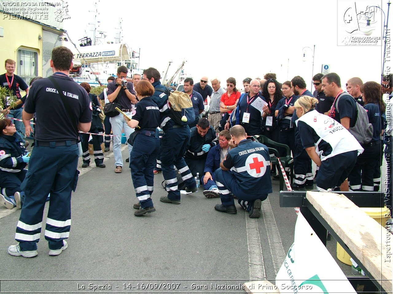 La Spezia - 14-16/09/2007 - Gara Nazionale di Primo Soccorso  - Croce Rossa Italiana - Ispettorato Regionale Volontari del Soccorso Piemonte