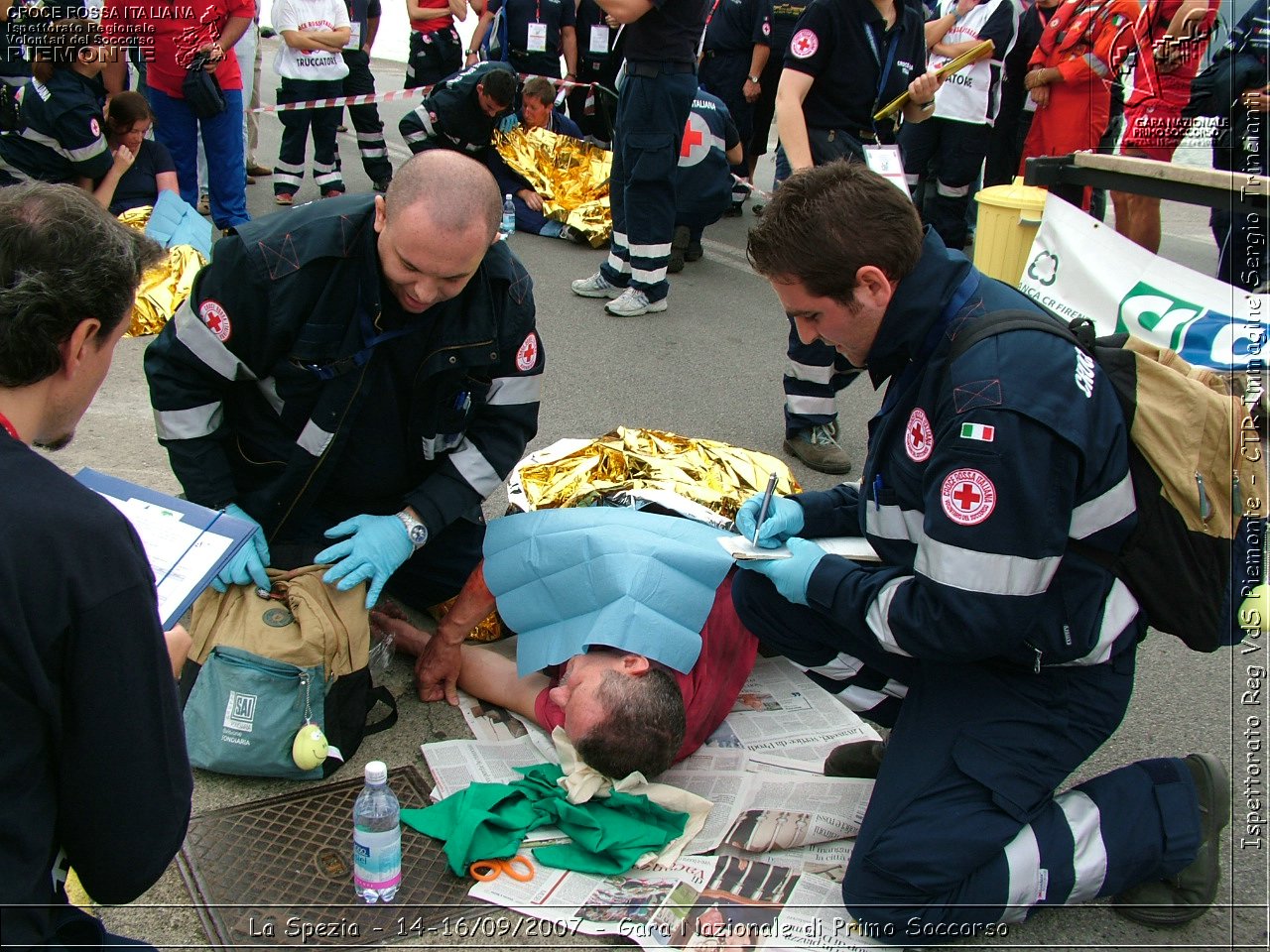 La Spezia - 14-16/09/2007 - Gara Nazionale di Primo Soccorso  - Croce Rossa Italiana - Ispettorato Regionale Volontari del Soccorso Piemonte