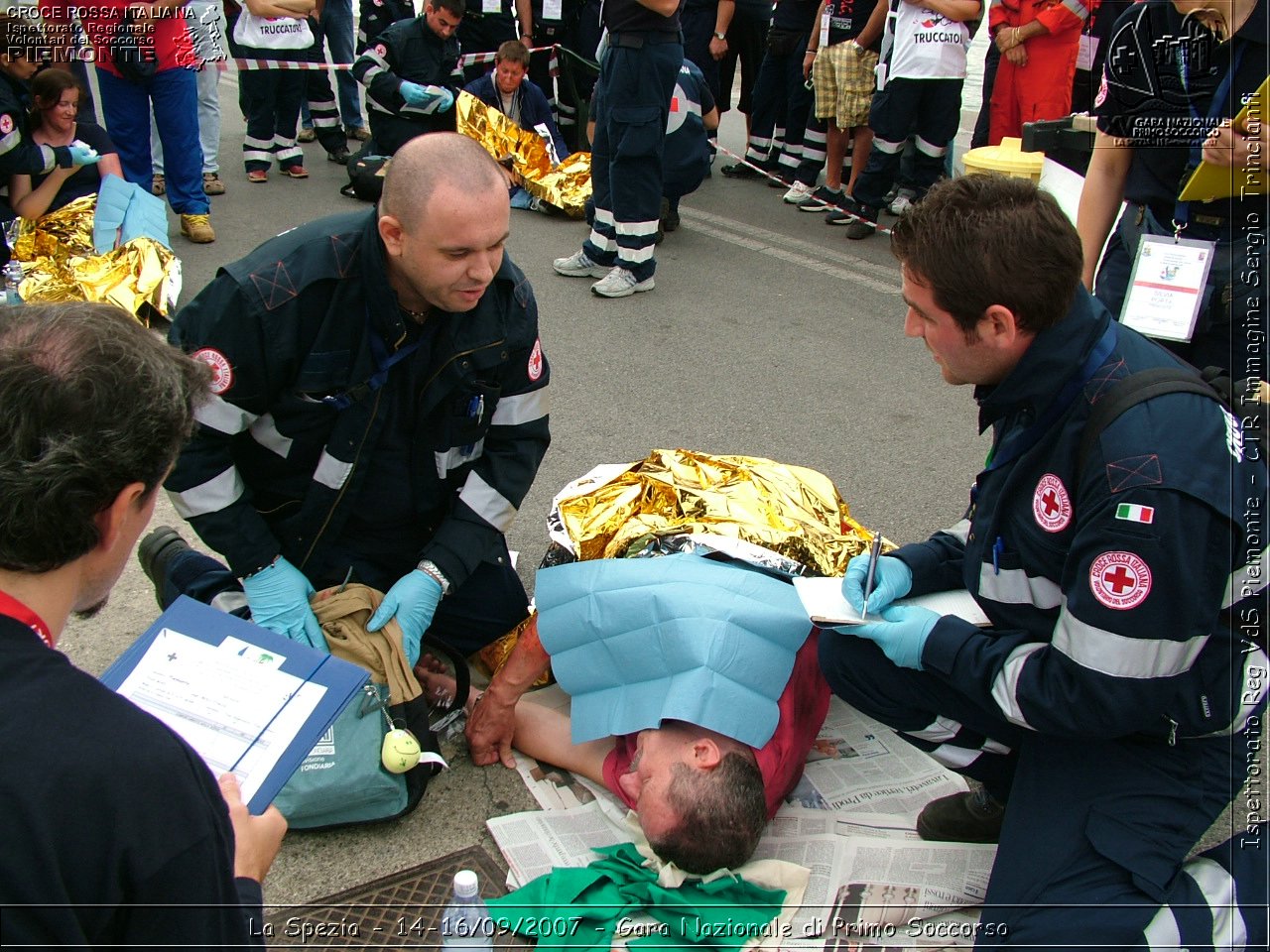 La Spezia - 14-16/09/2007 - Gara Nazionale di Primo Soccorso  - Croce Rossa Italiana - Ispettorato Regionale Volontari del Soccorso Piemonte