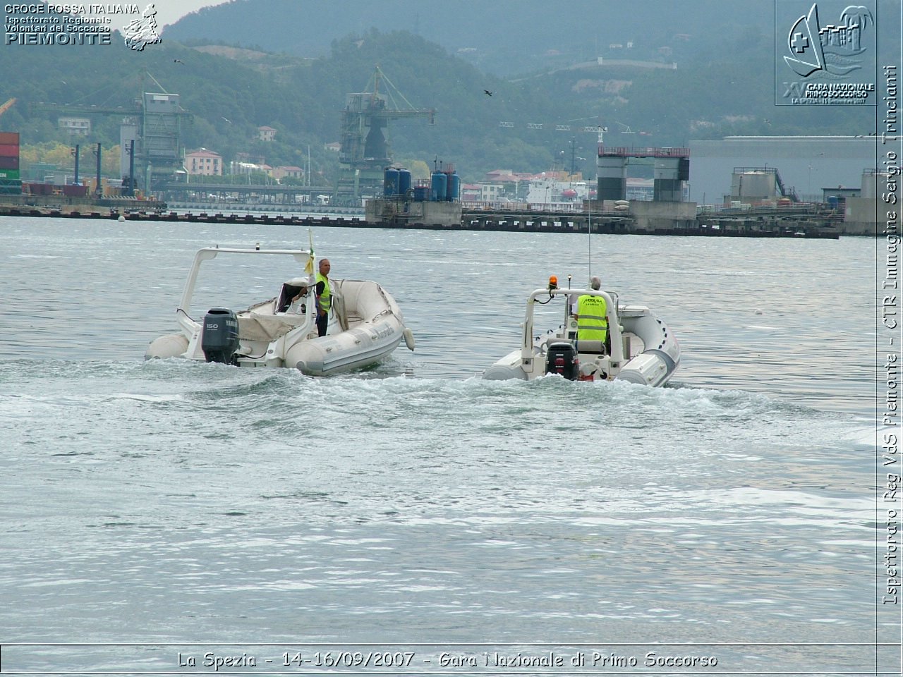 La Spezia - 14-16/09/2007 - Gara Nazionale di Primo Soccorso  - Croce Rossa Italiana - Ispettorato Regionale Volontari del Soccorso Piemonte