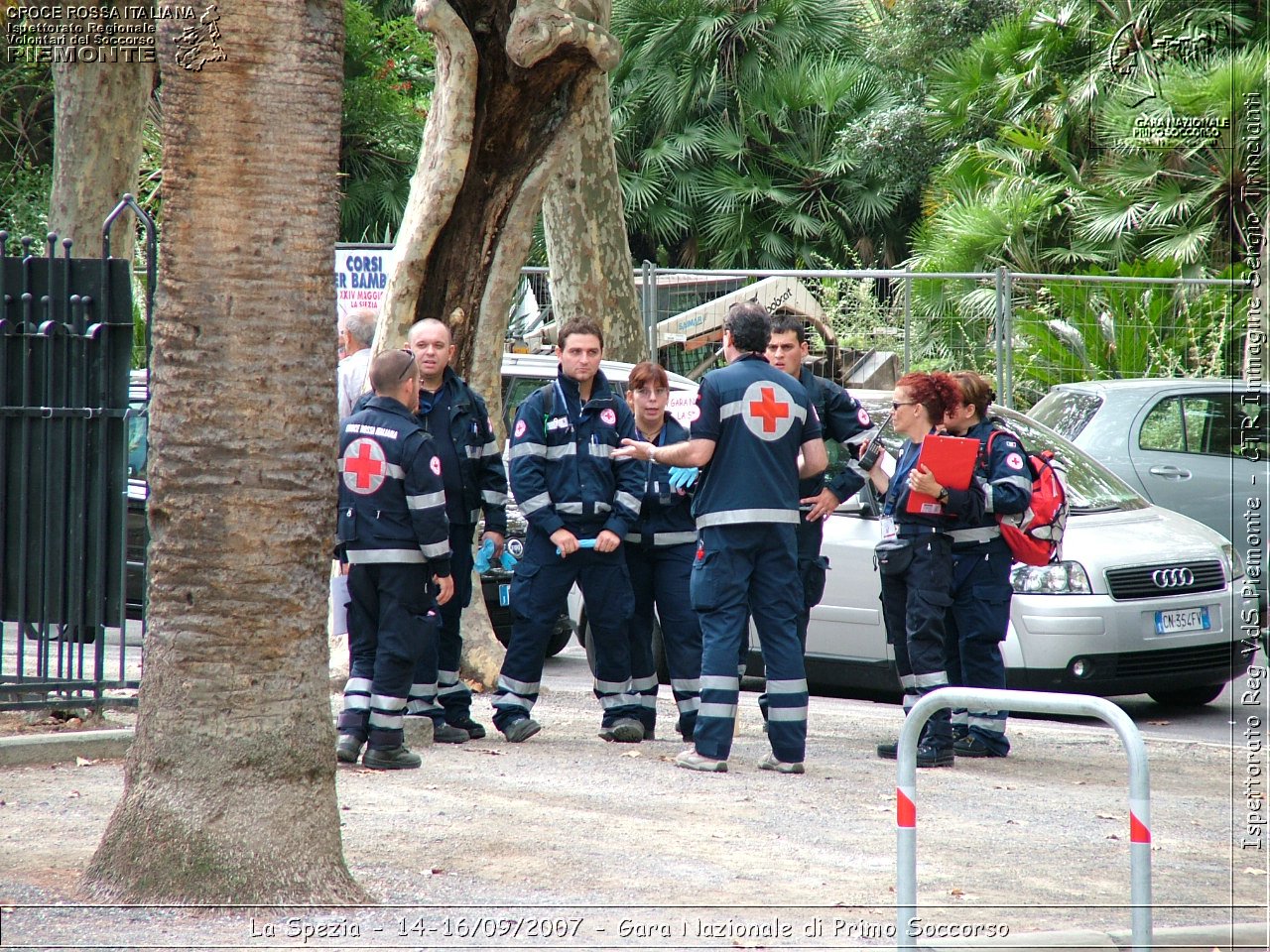 La Spezia - 14-16/09/2007 - Gara Nazionale di Primo Soccorso  - Croce Rossa Italiana - Ispettorato Regionale Volontari del Soccorso Piemonte