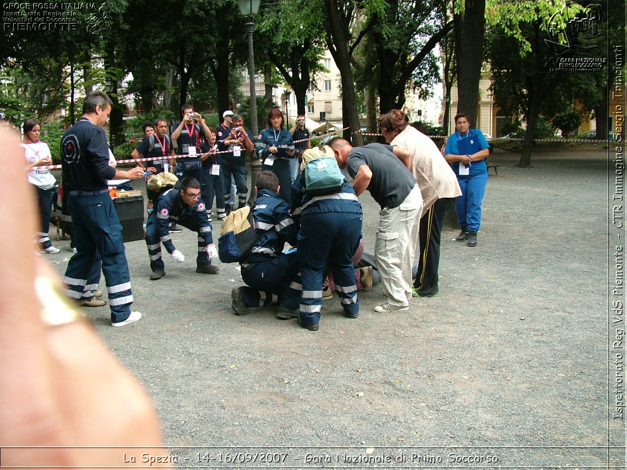 La Spezia - 14-16/09/2007 - Gara Nazionale di Primo Soccorso  - Croce Rossa Italiana - Ispettorato Regionale Volontari del Soccorso Piemonte