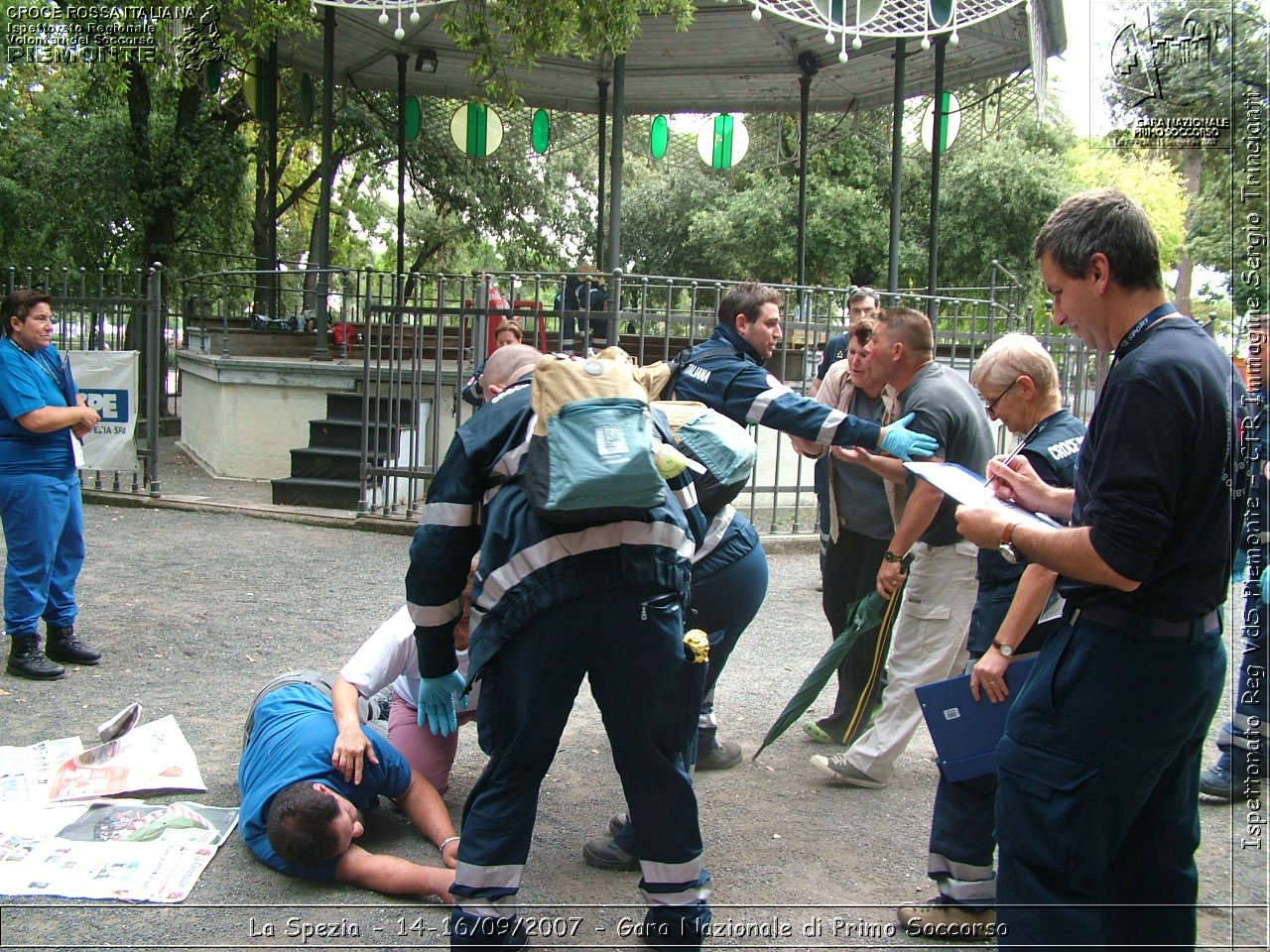 La Spezia - 14-16/09/2007 - Gara Nazionale di Primo Soccorso  - Croce Rossa Italiana - Ispettorato Regionale Volontari del Soccorso Piemonte