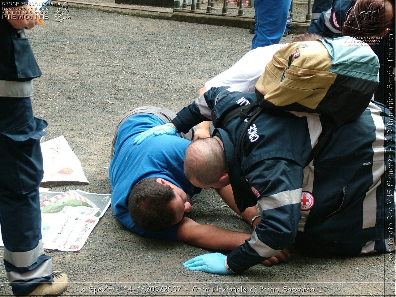 La Spezia - 14-16/09/2007 - Gara Nazionale di Primo Soccorso  - Croce Rossa Italiana - Ispettorato Regionale Volontari del Soccorso Piemonte