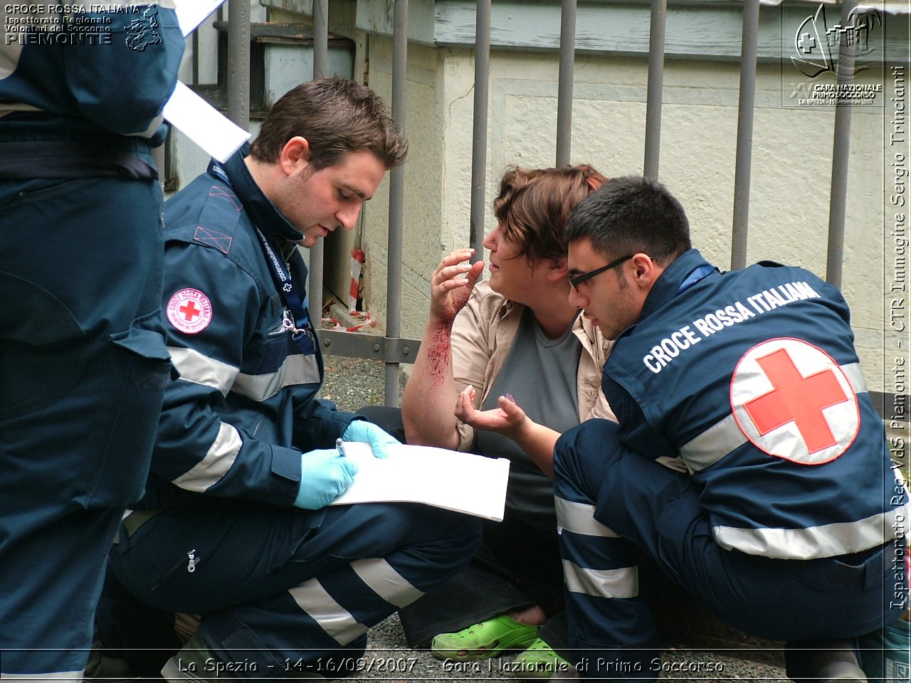 La Spezia - 14-16/09/2007 - Gara Nazionale di Primo Soccorso  - Croce Rossa Italiana - Ispettorato Regionale Volontari del Soccorso Piemonte