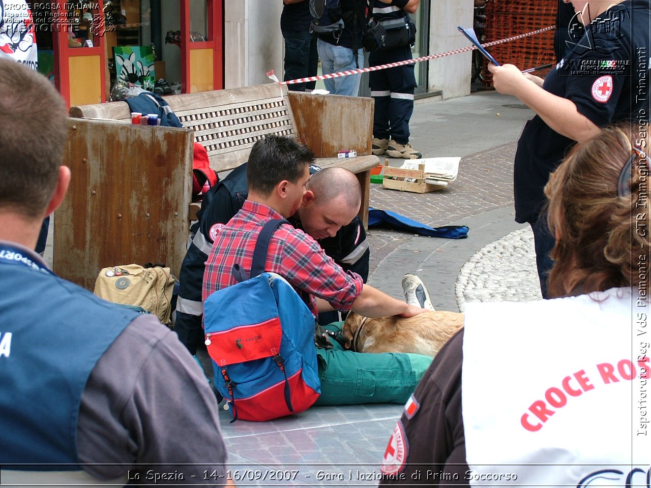 La Spezia - 14-16/09/2007 - Gara Nazionale di Primo Soccorso  - Croce Rossa Italiana - Ispettorato Regionale Volontari del Soccorso Piemonte