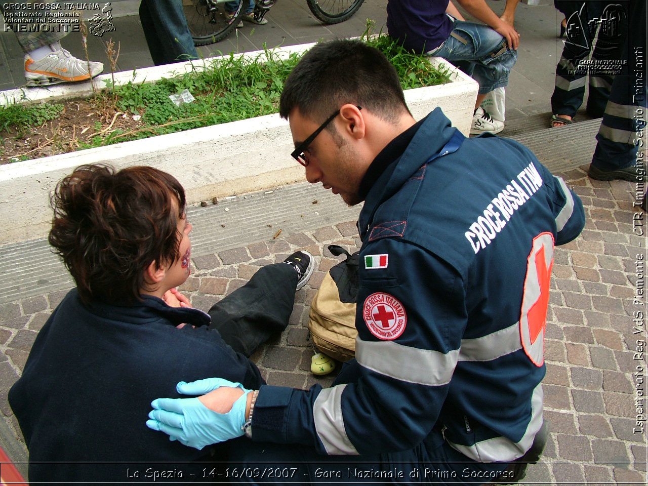 La Spezia - 14-16/09/2007 - Gara Nazionale di Primo Soccorso  - Croce Rossa Italiana - Ispettorato Regionale Volontari del Soccorso Piemonte