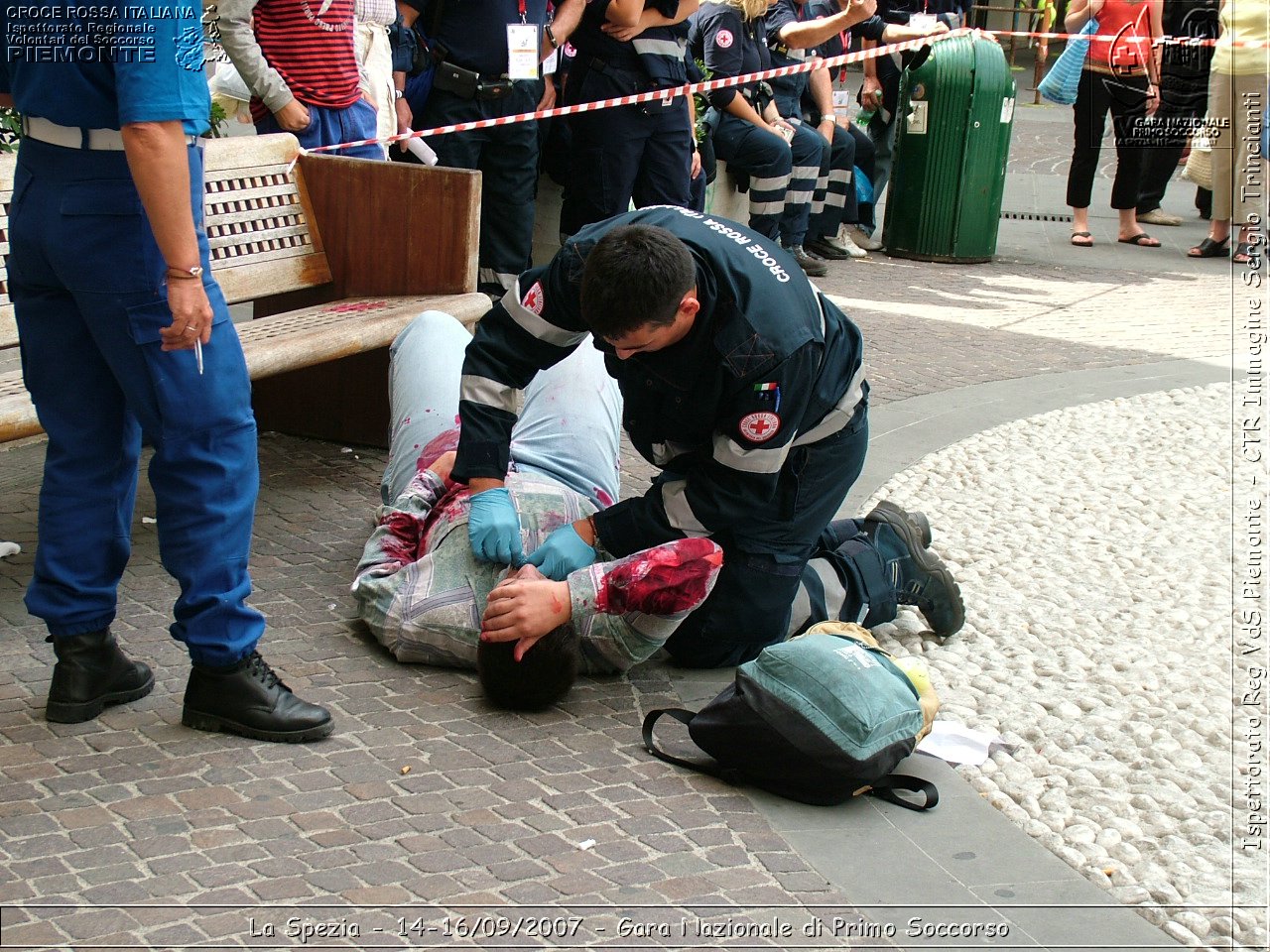 La Spezia - 14-16/09/2007 - Gara Nazionale di Primo Soccorso  - Croce Rossa Italiana - Ispettorato Regionale Volontari del Soccorso Piemonte