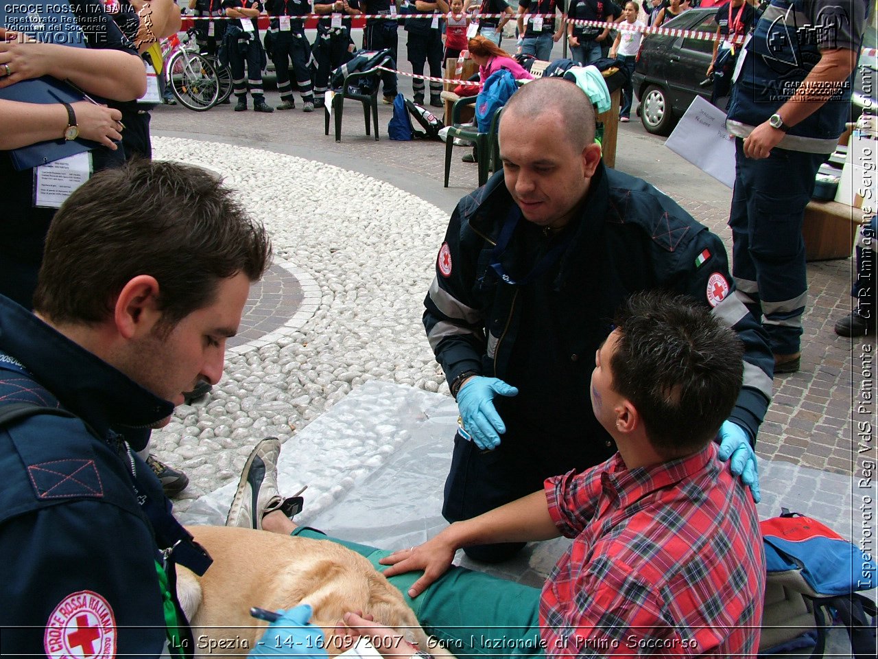 La Spezia - 14-16/09/2007 - Gara Nazionale di Primo Soccorso  - Croce Rossa Italiana - Ispettorato Regionale Volontari del Soccorso Piemonte