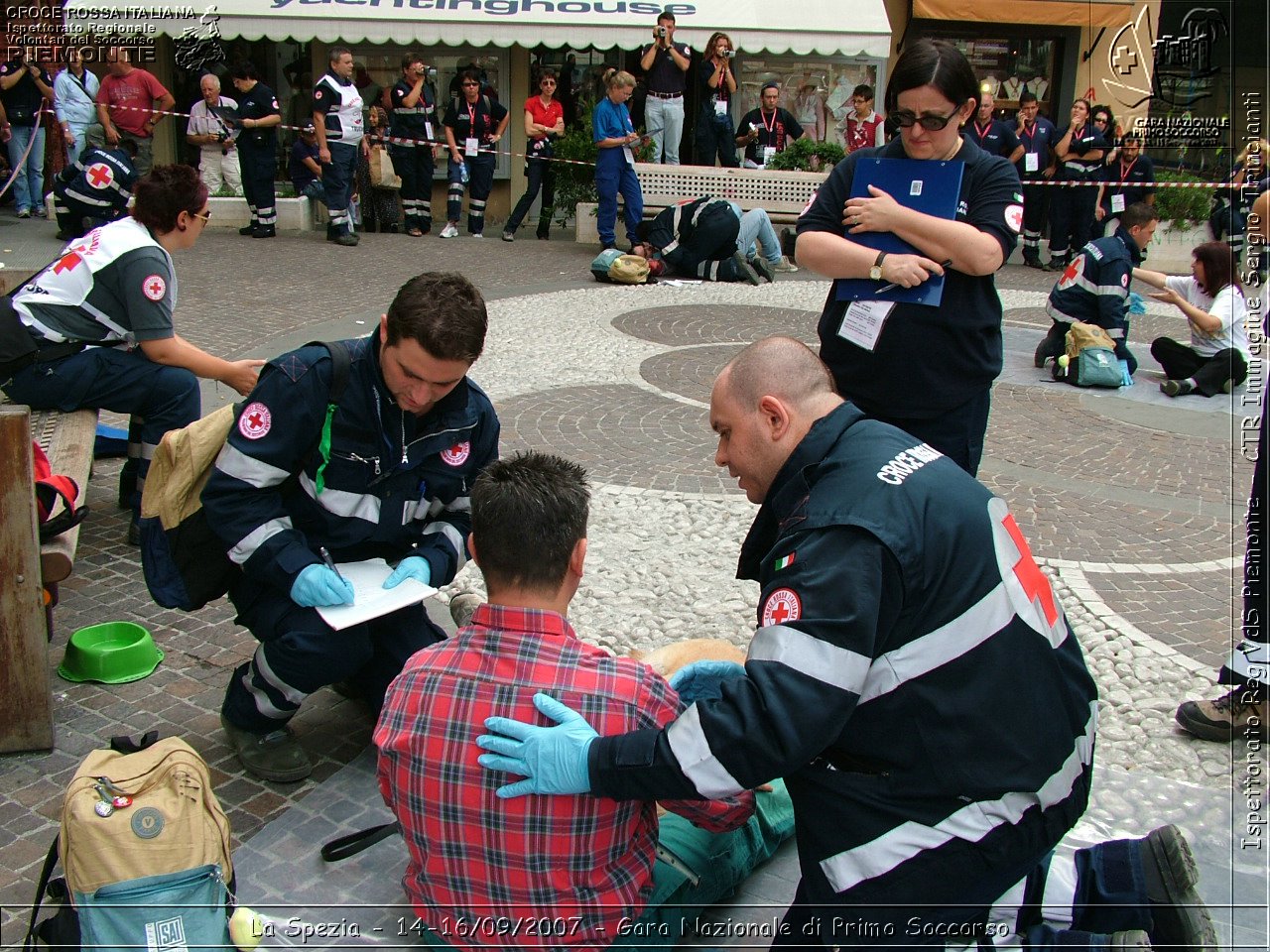 La Spezia - 14-16/09/2007 - Gara Nazionale di Primo Soccorso  - Croce Rossa Italiana - Ispettorato Regionale Volontari del Soccorso Piemonte