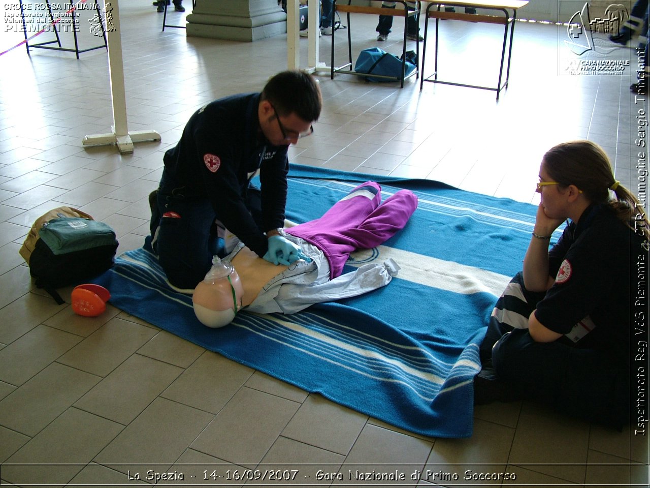 La Spezia - 14-16/09/2007 - Gara Nazionale di Primo Soccorso  - Croce Rossa Italiana - Ispettorato Regionale Volontari del Soccorso Piemonte