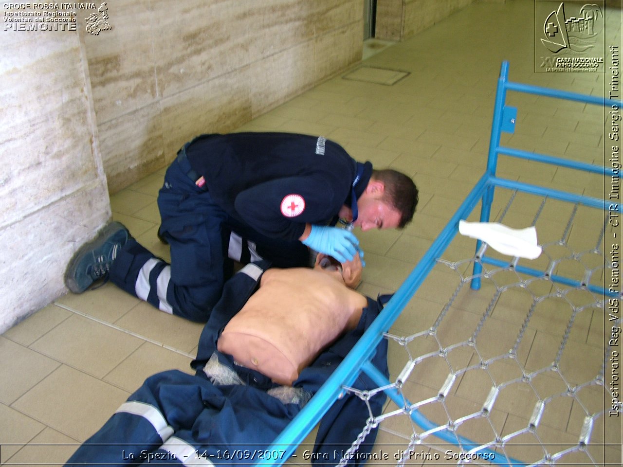 La Spezia - 14-16/09/2007 - Gara Nazionale di Primo Soccorso  - Croce Rossa Italiana - Ispettorato Regionale Volontari del Soccorso Piemonte