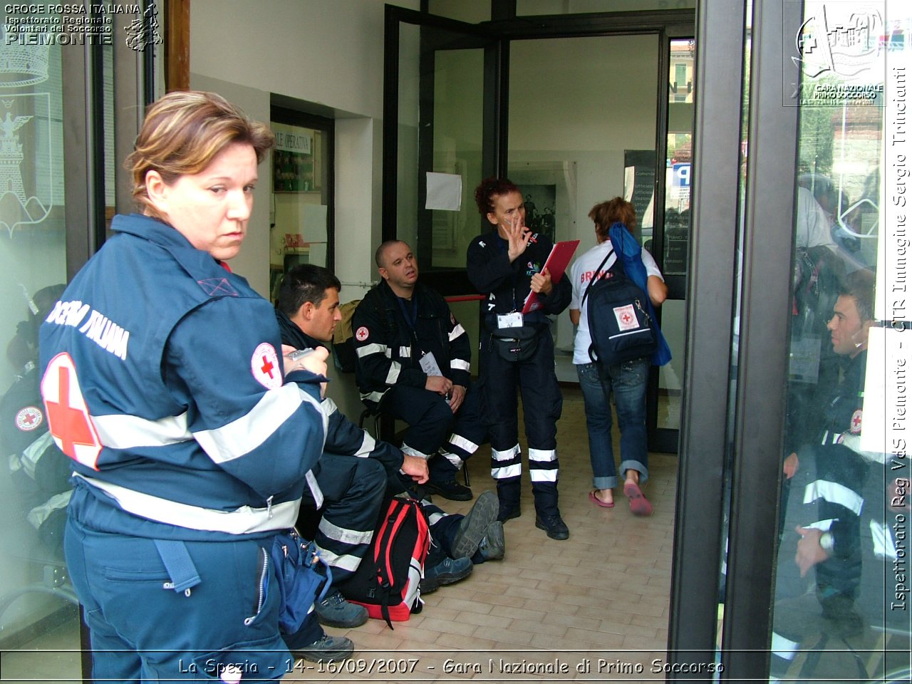 La Spezia - 14-16/09/2007 - Gara Nazionale di Primo Soccorso  - Croce Rossa Italiana - Ispettorato Regionale Volontari del Soccorso Piemonte