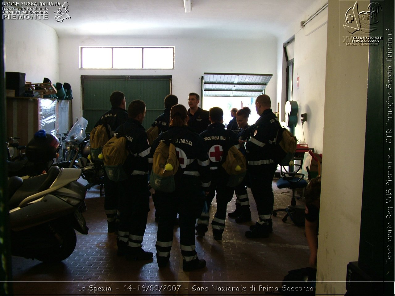 La Spezia - 14-16/09/2007 - Gara Nazionale di Primo Soccorso  - Croce Rossa Italiana - Ispettorato Regionale Volontari del Soccorso Piemonte