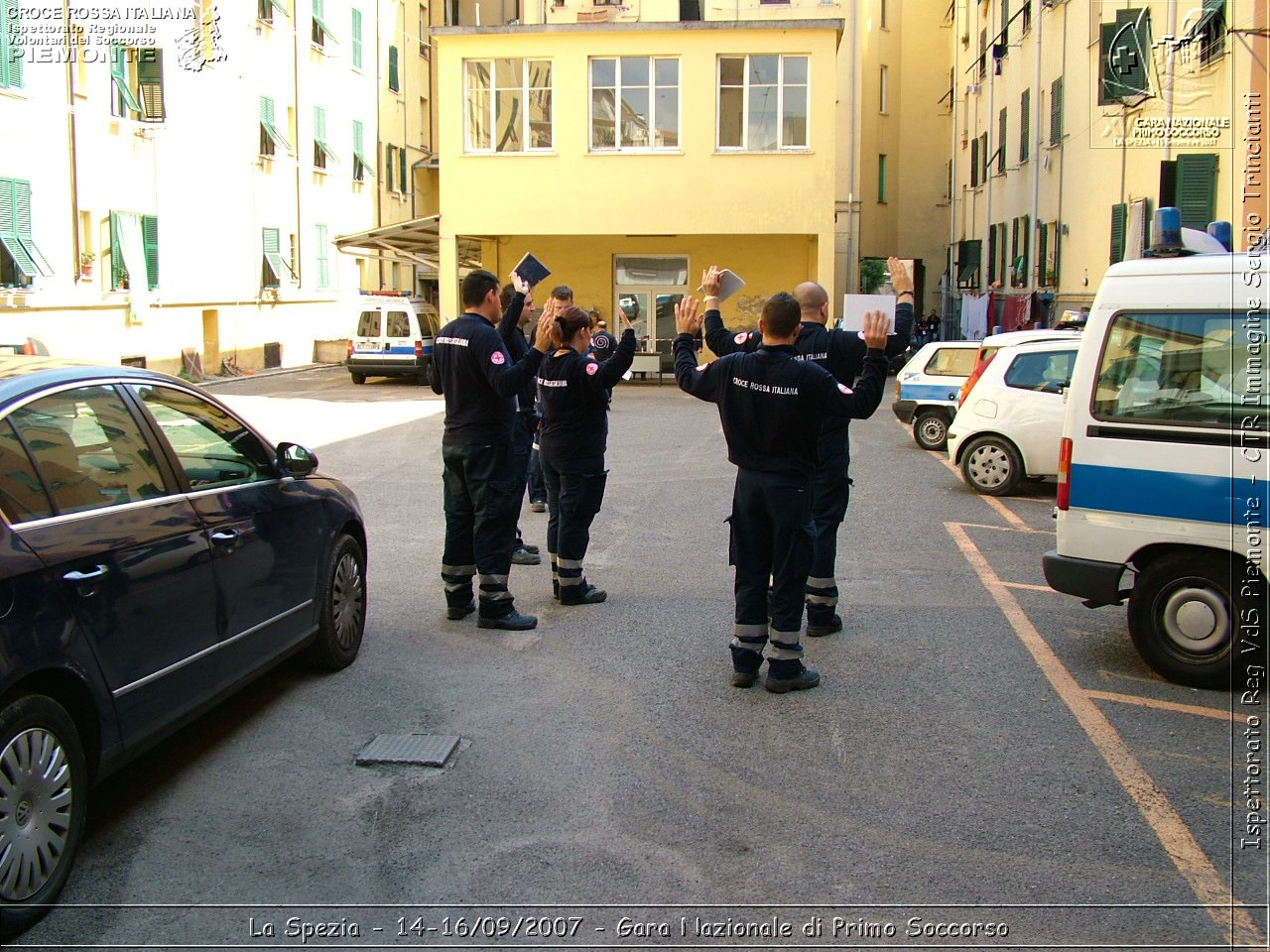 La Spezia - 14-16/09/2007 - Gara Nazionale di Primo Soccorso  - Croce Rossa Italiana - Ispettorato Regionale Volontari del Soccorso Piemonte