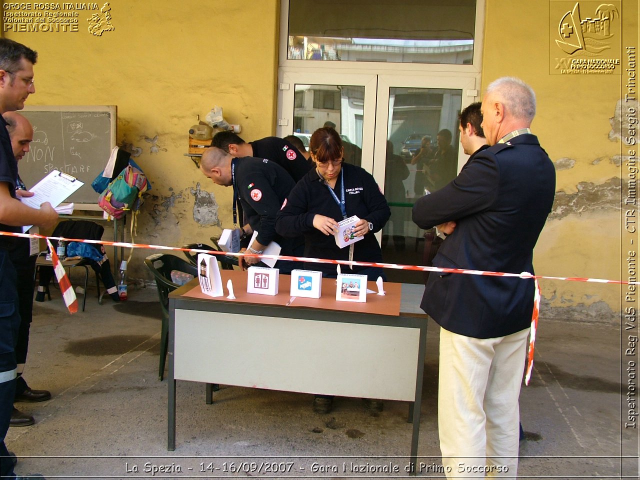 La Spezia - 14-16/09/2007 - Gara Nazionale di Primo Soccorso  - Croce Rossa Italiana - Ispettorato Regionale Volontari del Soccorso Piemonte