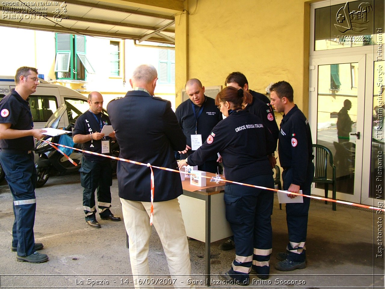 La Spezia - 14-16/09/2007 - Gara Nazionale di Primo Soccorso  - Croce Rossa Italiana - Ispettorato Regionale Volontari del Soccorso Piemonte