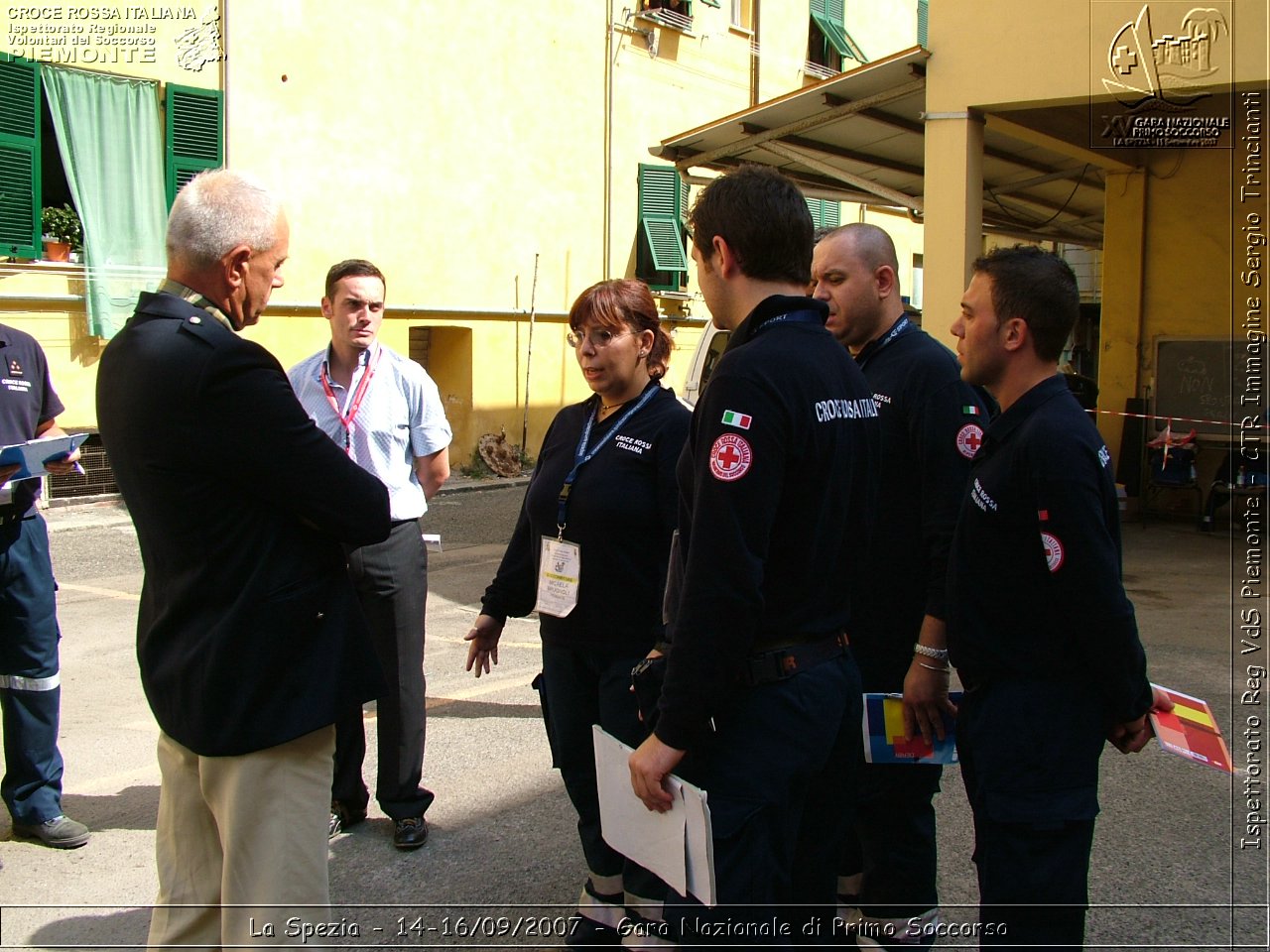 La Spezia - 14-16/09/2007 - Gara Nazionale di Primo Soccorso  - Croce Rossa Italiana - Ispettorato Regionale Volontari del Soccorso Piemonte