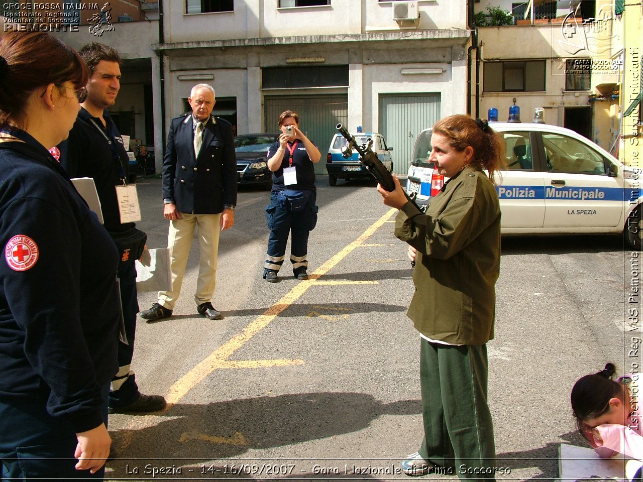 La Spezia - 14-16/09/2007 - Gara Nazionale di Primo Soccorso  - Croce Rossa Italiana - Ispettorato Regionale Volontari del Soccorso Piemonte