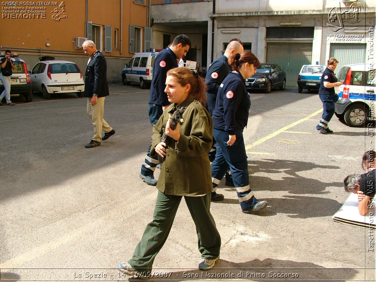 La Spezia - 14-16/09/2007 - Gara Nazionale di Primo Soccorso  - Croce Rossa Italiana - Ispettorato Regionale Volontari del Soccorso Piemonte