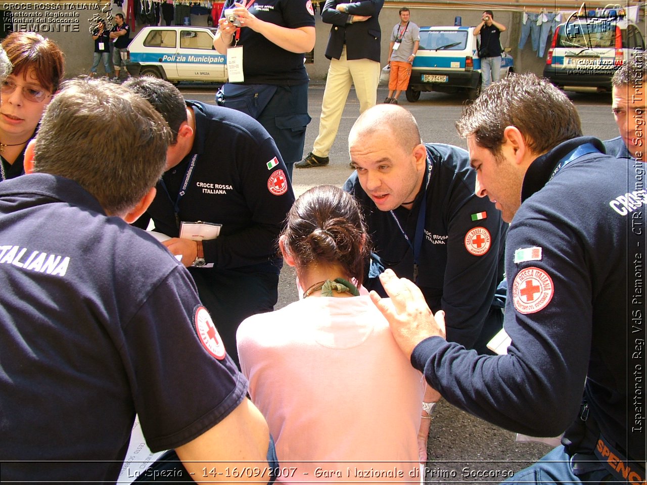 La Spezia - 14-16/09/2007 - Gara Nazionale di Primo Soccorso  - Croce Rossa Italiana - Ispettorato Regionale Volontari del Soccorso Piemonte