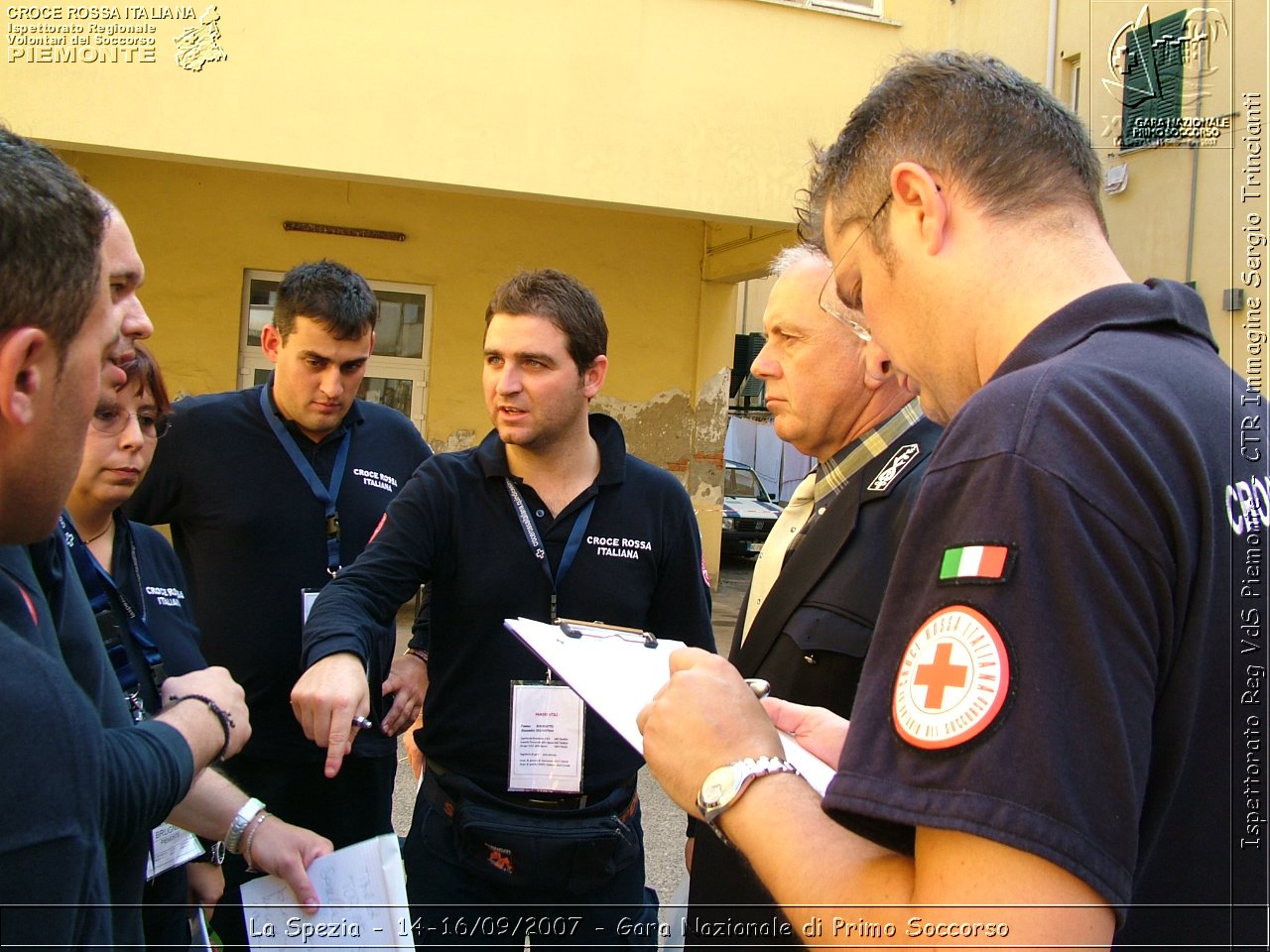 La Spezia - 14-16/09/2007 - Gara Nazionale di Primo Soccorso  - Croce Rossa Italiana - Ispettorato Regionale Volontari del Soccorso Piemonte