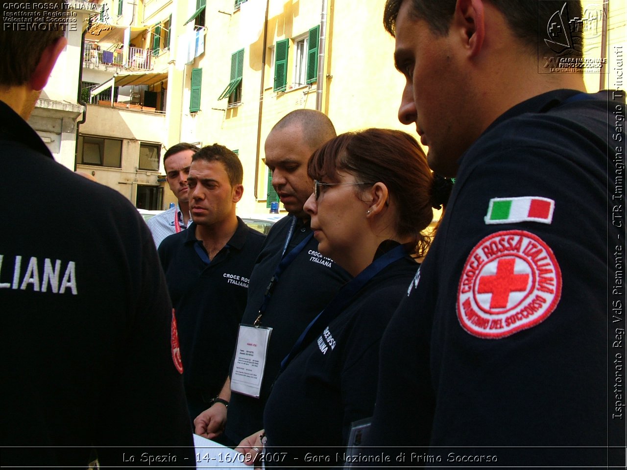 La Spezia - 14-16/09/2007 - Gara Nazionale di Primo Soccorso  - Croce Rossa Italiana - Ispettorato Regionale Volontari del Soccorso Piemonte