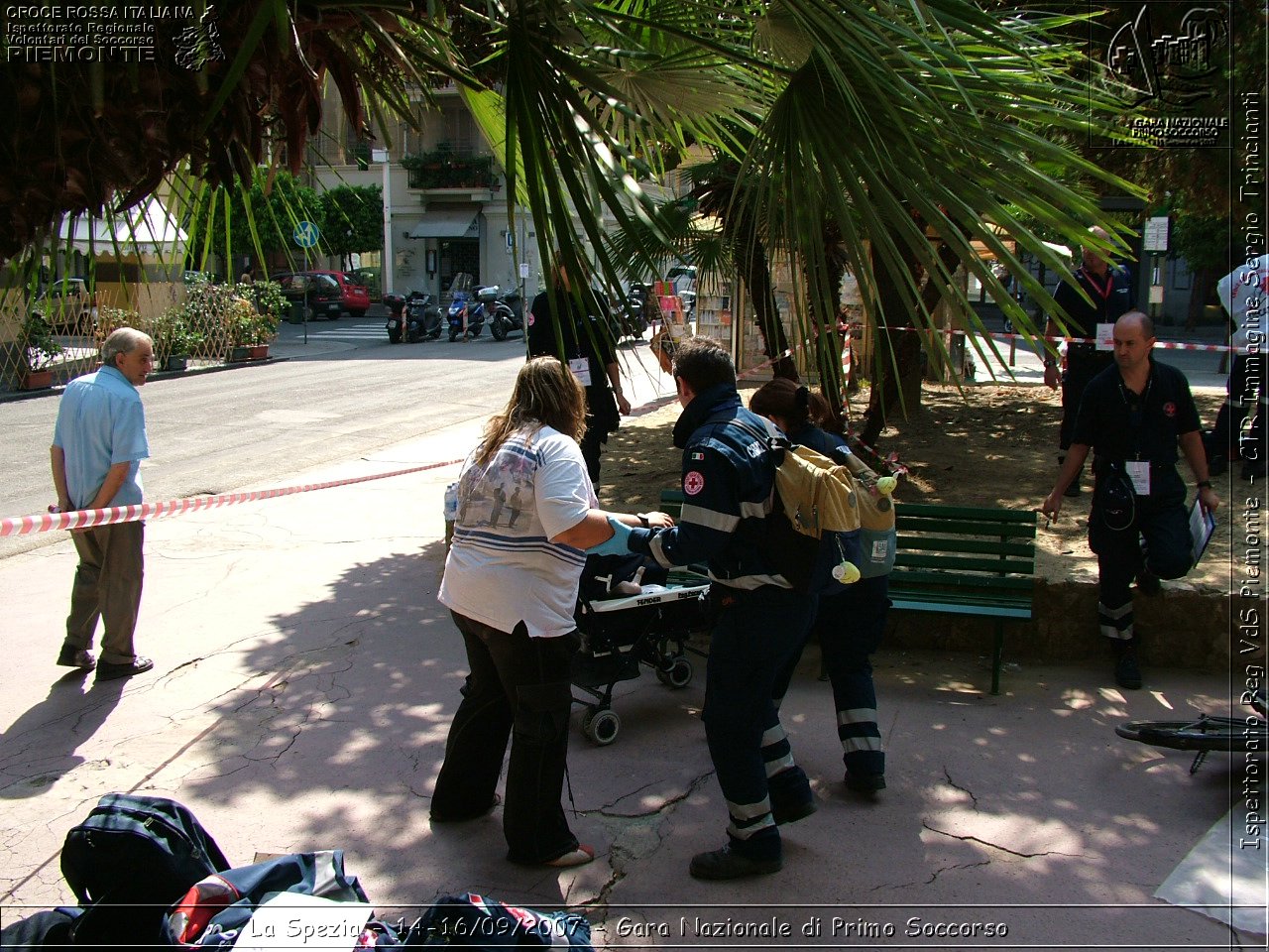 La Spezia - 14-16/09/2007 - Gara Nazionale di Primo Soccorso  - Croce Rossa Italiana - Ispettorato Regionale Volontari del Soccorso Piemonte