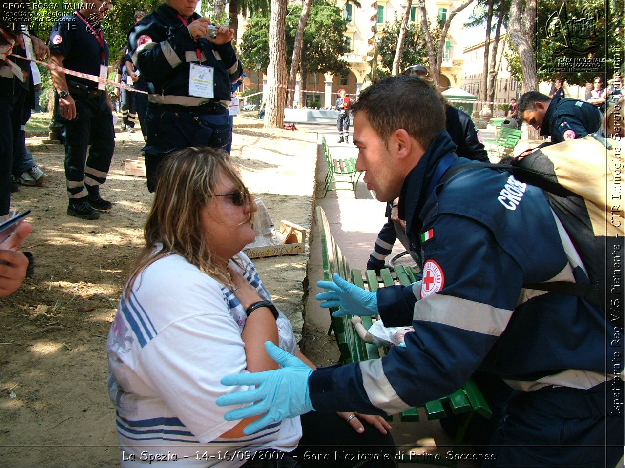 La Spezia - 14-16/09/2007 - Gara Nazionale di Primo Soccorso  - Croce Rossa Italiana - Ispettorato Regionale Volontari del Soccorso Piemonte