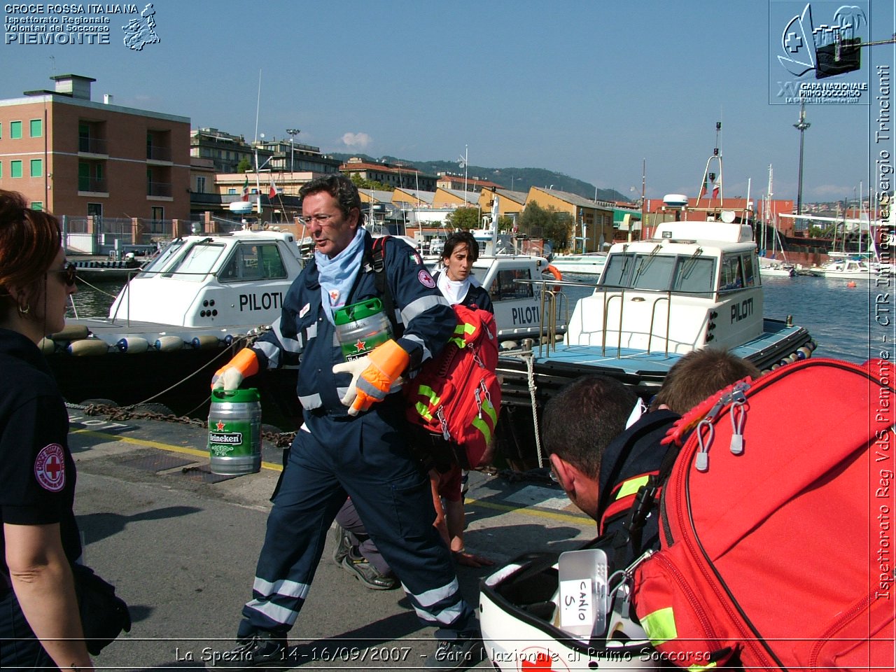 La Spezia - 14-16/09/2007 - Gara Nazionale di Primo Soccorso  - Croce Rossa Italiana - Ispettorato Regionale Volontari del Soccorso Piemonte