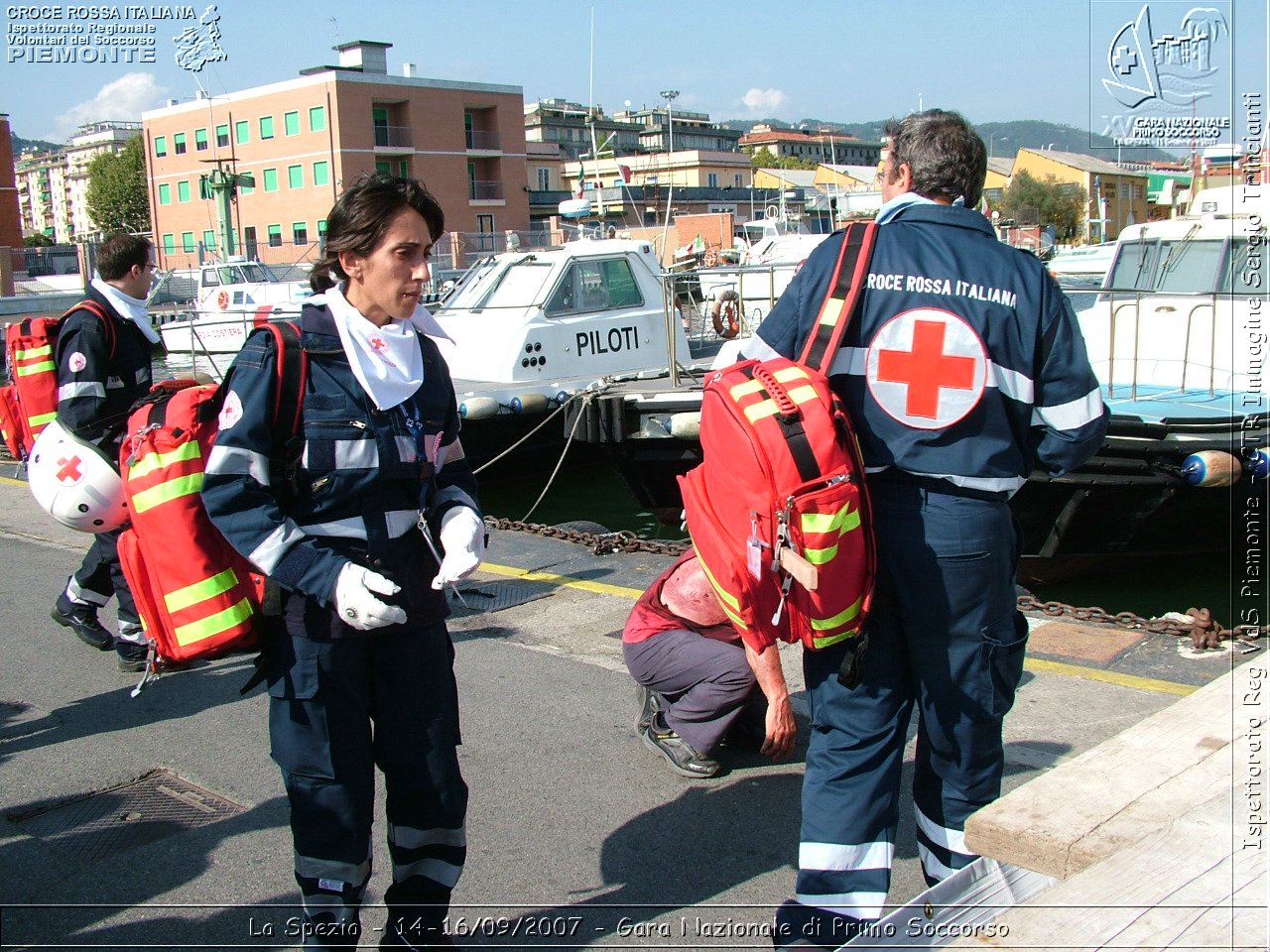 La Spezia - 14-16/09/2007 - Gara Nazionale di Primo Soccorso  - Croce Rossa Italiana - Ispettorato Regionale Volontari del Soccorso Piemonte