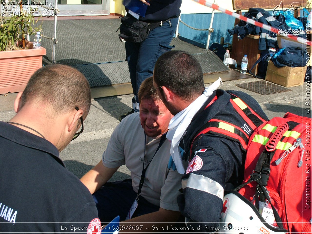 La Spezia - 14-16/09/2007 - Gara Nazionale di Primo Soccorso  - Croce Rossa Italiana - Ispettorato Regionale Volontari del Soccorso Piemonte