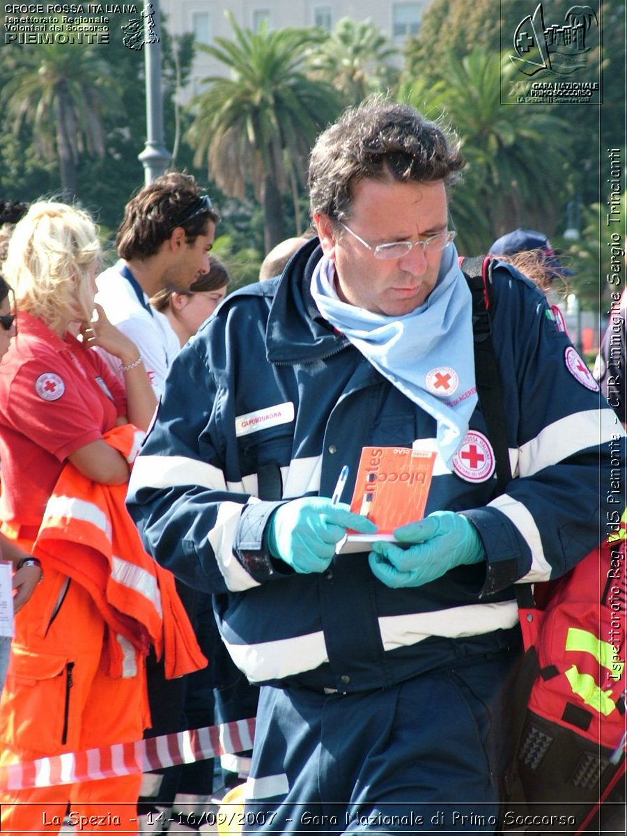 La Spezia - 14-16/09/2007 - Gara Nazionale di Primo Soccorso  - Croce Rossa Italiana - Ispettorato Regionale Volontari del Soccorso Piemonte