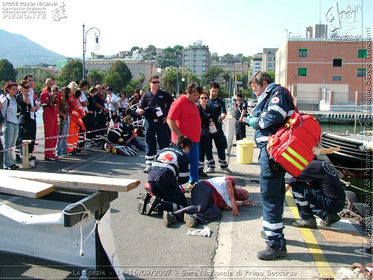 La Spezia - 14-16/09/2007 - Gara Nazionale di Primo Soccorso  - Croce Rossa Italiana - Ispettorato Regionale Volontari del Soccorso Piemonte