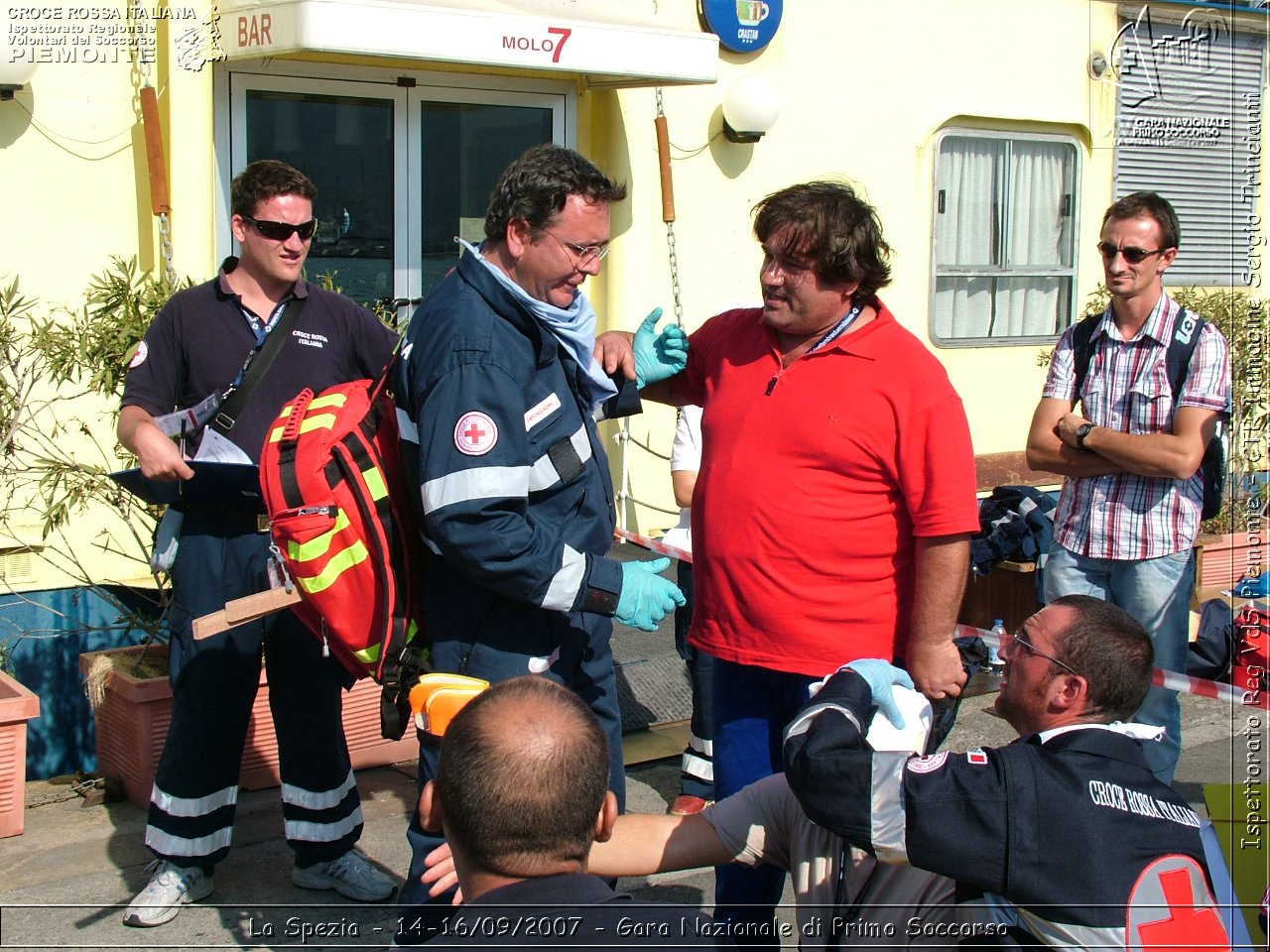 La Spezia - 14-16/09/2007 - Gara Nazionale di Primo Soccorso  - Croce Rossa Italiana - Ispettorato Regionale Volontari del Soccorso Piemonte