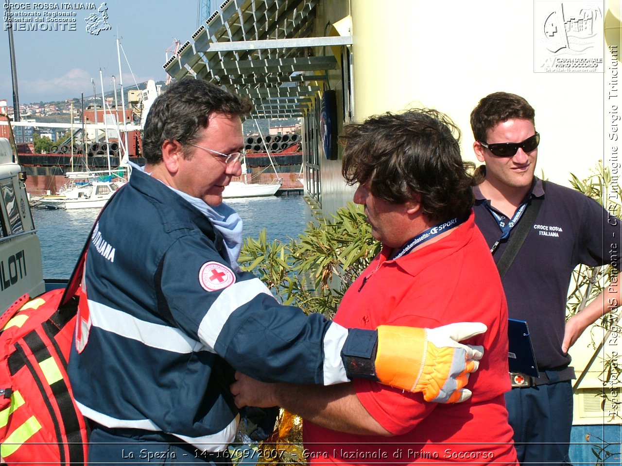 La Spezia - 14-16/09/2007 - Gara Nazionale di Primo Soccorso  - Croce Rossa Italiana - Ispettorato Regionale Volontari del Soccorso Piemonte