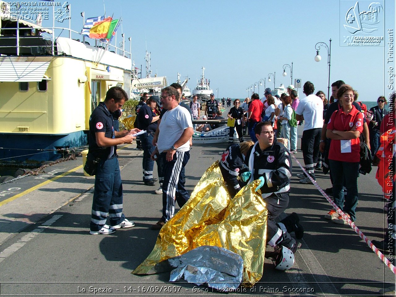 La Spezia - 14-16/09/2007 - Gara Nazionale di Primo Soccorso  - Croce Rossa Italiana - Ispettorato Regionale Volontari del Soccorso Piemonte