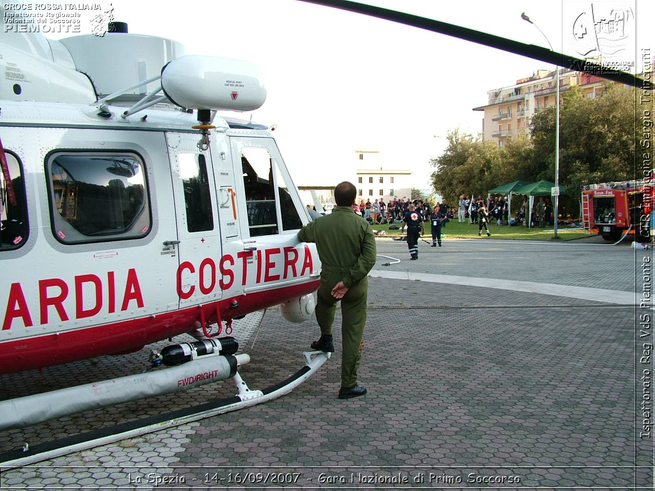 La Spezia - 14-16/09/2007 - Gara Nazionale di Primo Soccorso  - Croce Rossa Italiana - Ispettorato Regionale Volontari del Soccorso Piemonte