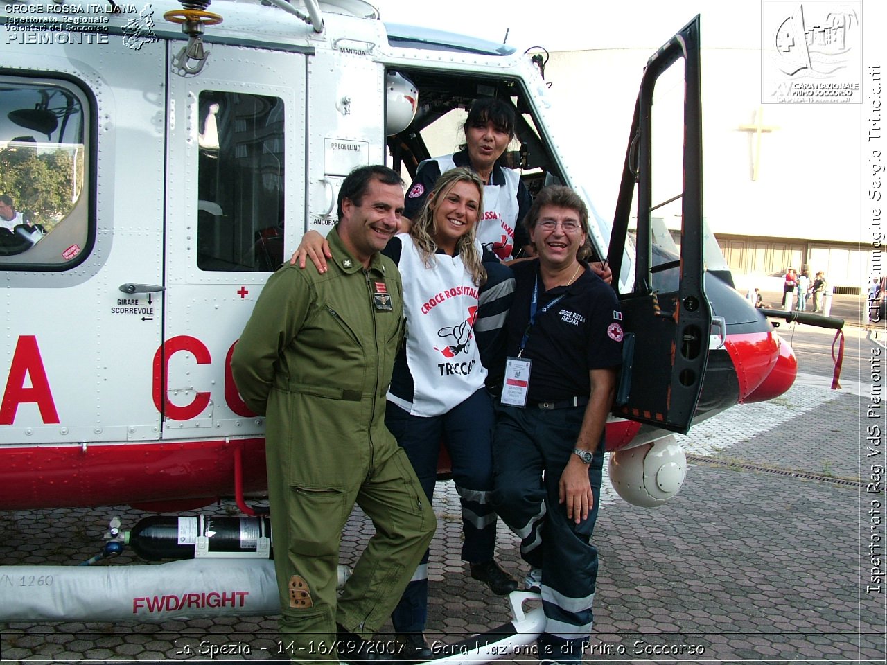 La Spezia - 14-16/09/2007 - Gara Nazionale di Primo Soccorso  - Croce Rossa Italiana - Ispettorato Regionale Volontari del Soccorso Piemonte