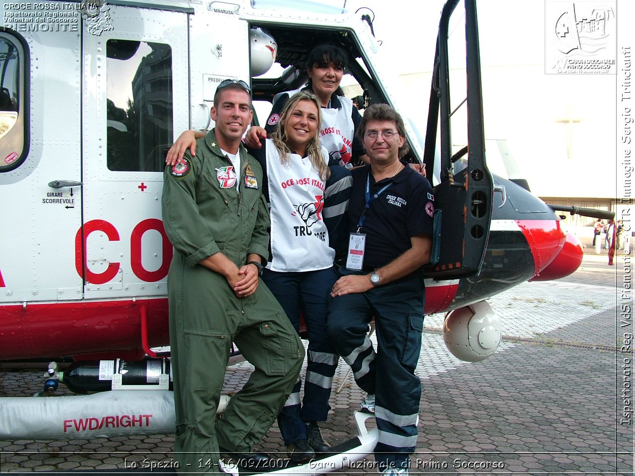 La Spezia - 14-16/09/2007 - Gara Nazionale di Primo Soccorso  - Croce Rossa Italiana - Ispettorato Regionale Volontari del Soccorso Piemonte