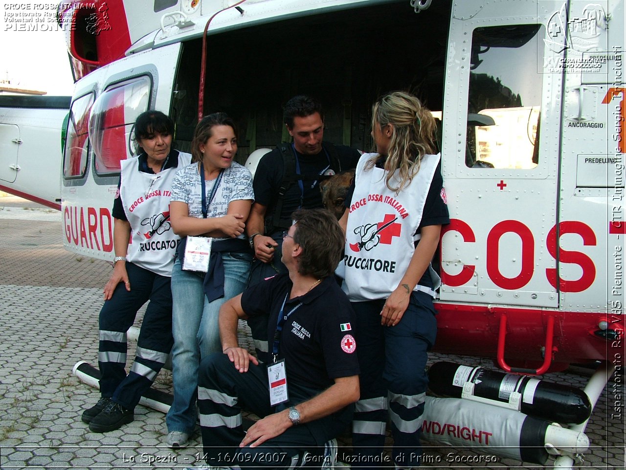 La Spezia - 14-16/09/2007 - Gara Nazionale di Primo Soccorso  - Croce Rossa Italiana - Ispettorato Regionale Volontari del Soccorso Piemonte