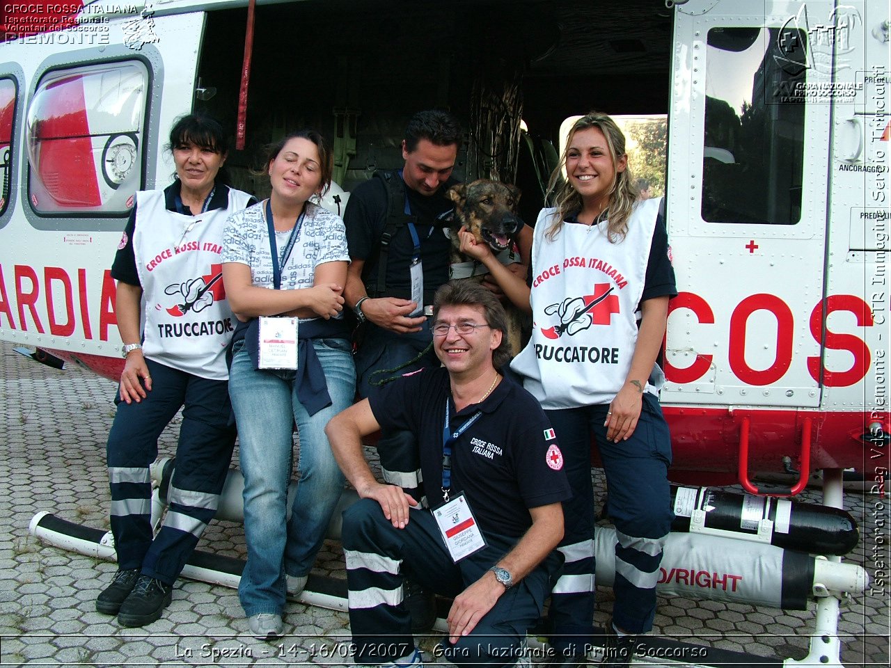 La Spezia - 14-16/09/2007 - Gara Nazionale di Primo Soccorso  - Croce Rossa Italiana - Ispettorato Regionale Volontari del Soccorso Piemonte