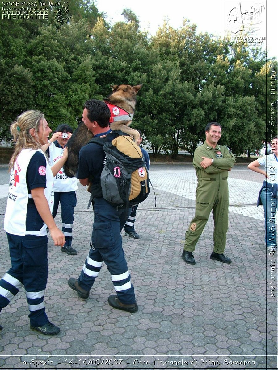 La Spezia - 14-16/09/2007 - Gara Nazionale di Primo Soccorso  - Croce Rossa Italiana - Ispettorato Regionale Volontari del Soccorso Piemonte