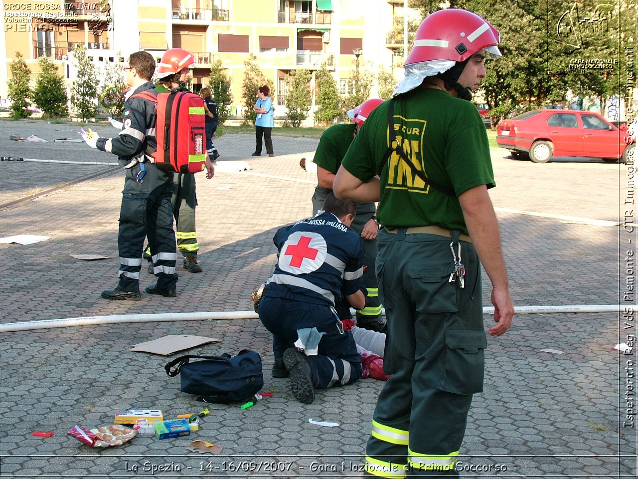 La Spezia - 14-16/09/2007 - Gara Nazionale di Primo Soccorso  - Croce Rossa Italiana - Ispettorato Regionale Volontari del Soccorso Piemonte