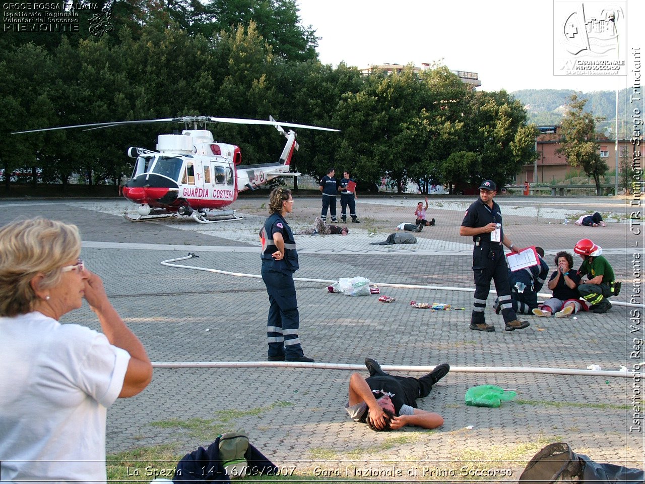 La Spezia - 14-16/09/2007 - Gara Nazionale di Primo Soccorso  - Croce Rossa Italiana - Ispettorato Regionale Volontari del Soccorso Piemonte