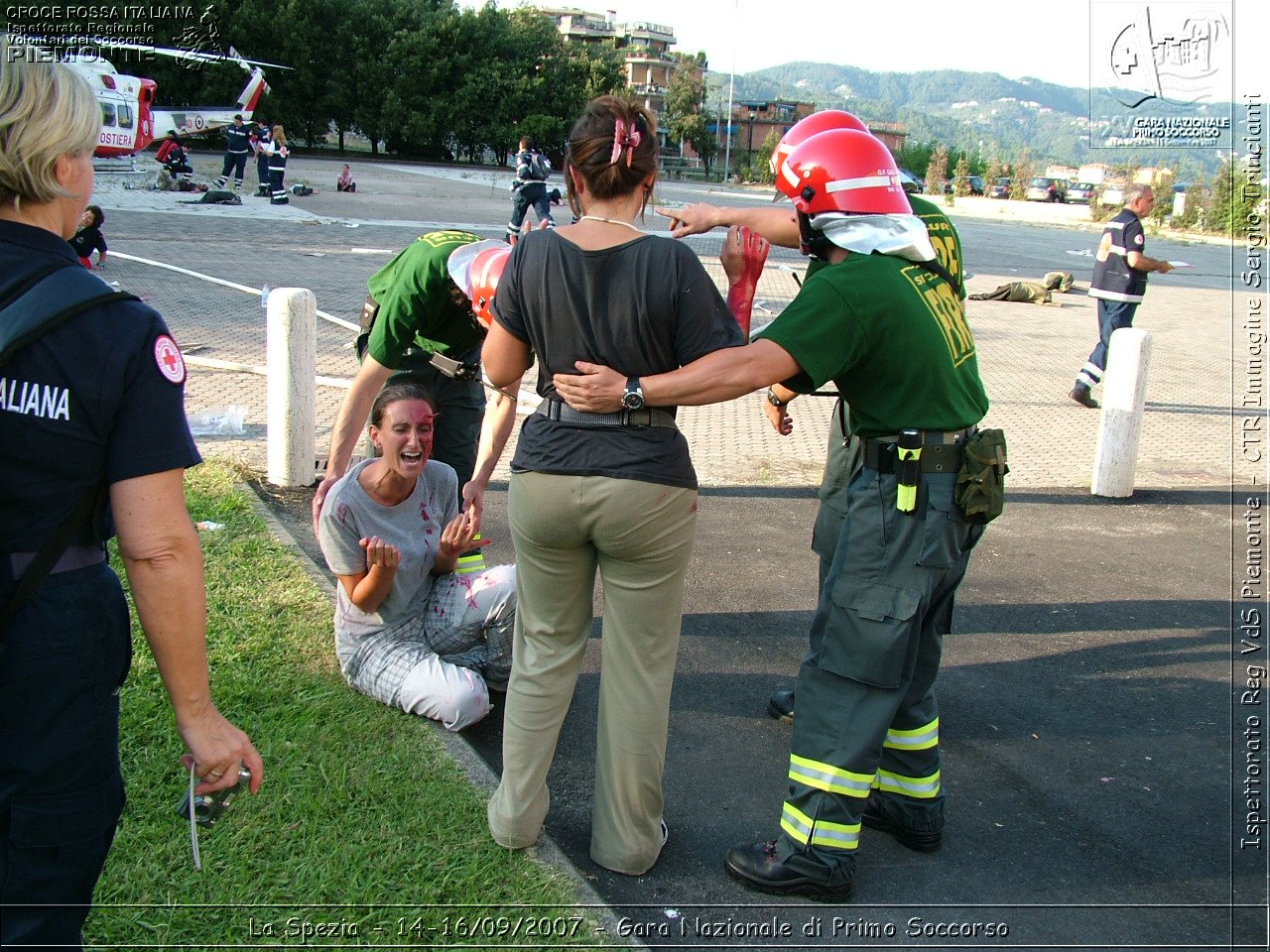 La Spezia - 14-16/09/2007 - Gara Nazionale di Primo Soccorso  - Croce Rossa Italiana - Ispettorato Regionale Volontari del Soccorso Piemonte