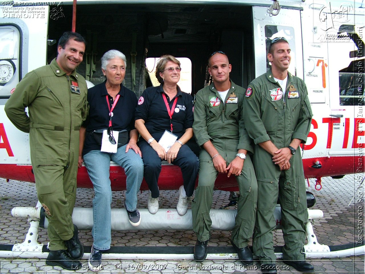 La Spezia - 14-16/09/2007 - Gara Nazionale di Primo Soccorso  - Croce Rossa Italiana - Ispettorato Regionale Volontari del Soccorso Piemonte