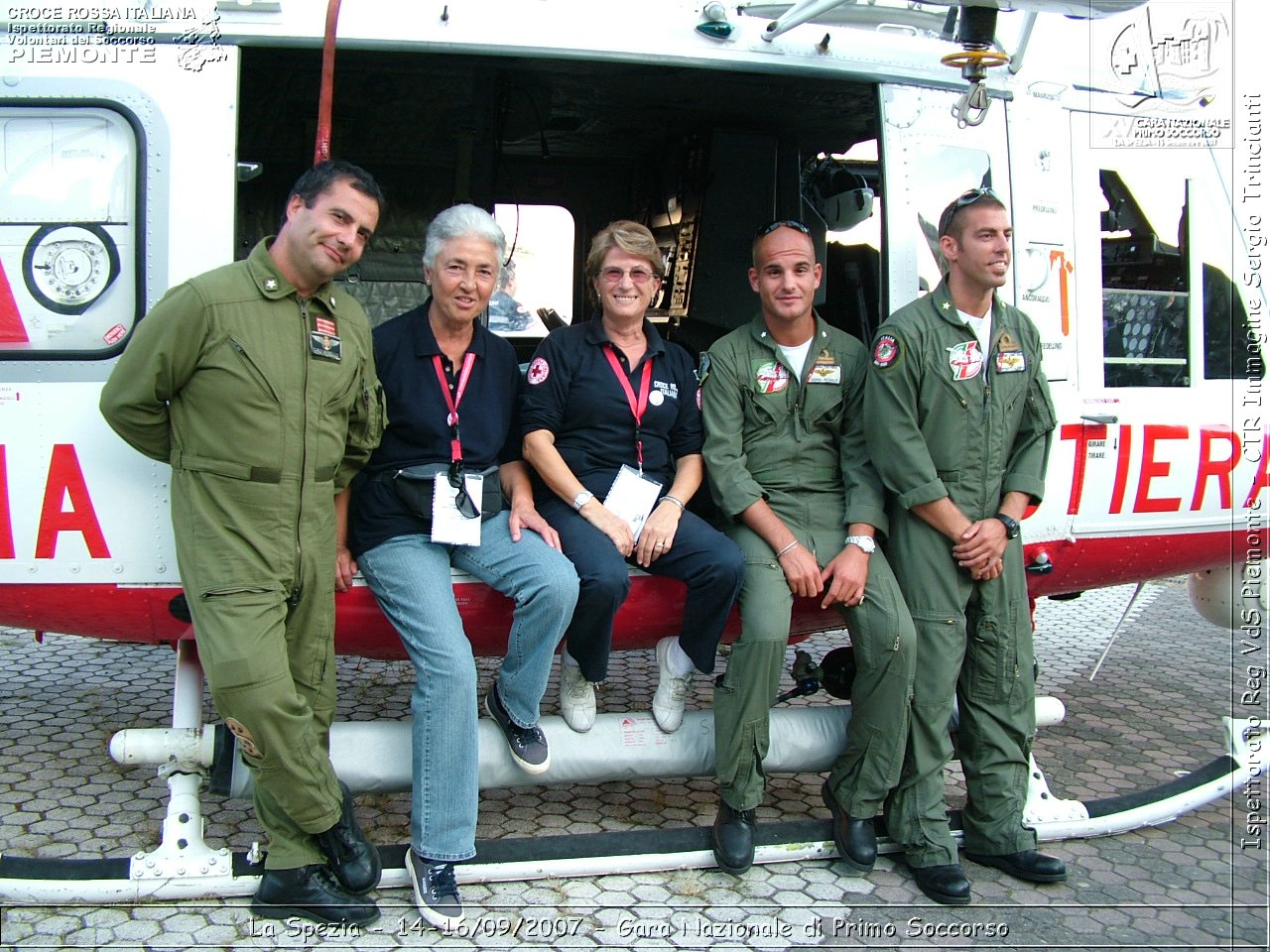 La Spezia - 14-16/09/2007 - Gara Nazionale di Primo Soccorso  - Croce Rossa Italiana - Ispettorato Regionale Volontari del Soccorso Piemonte