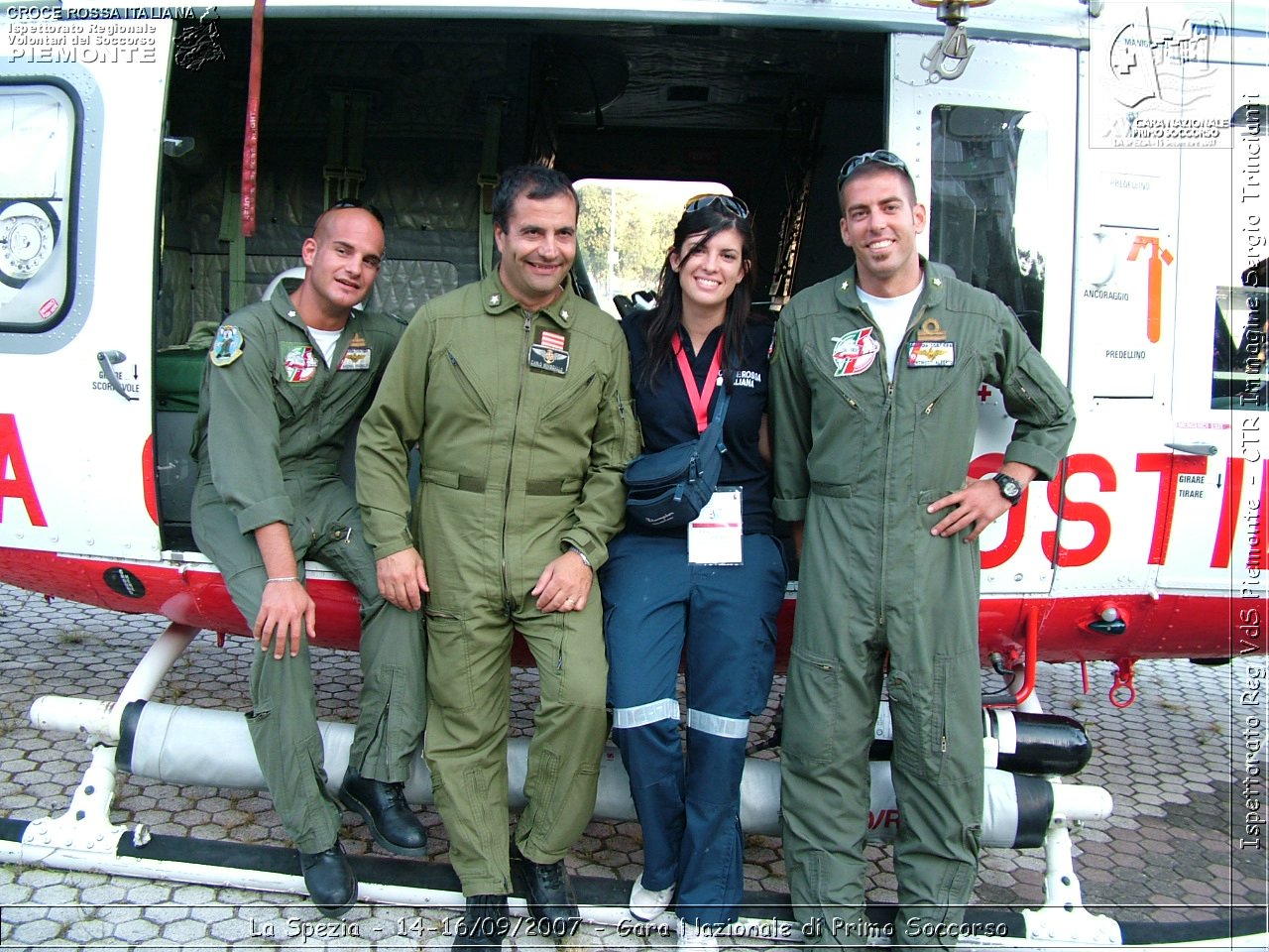 La Spezia - 14-16/09/2007 - Gara Nazionale di Primo Soccorso  - Croce Rossa Italiana - Ispettorato Regionale Volontari del Soccorso Piemonte