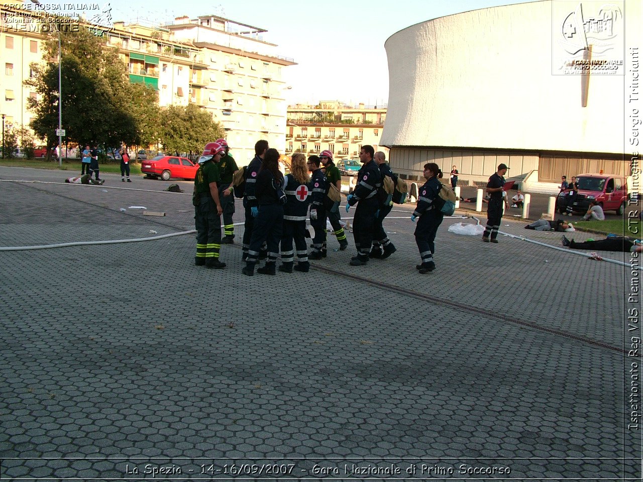 La Spezia - 14-16/09/2007 - Gara Nazionale di Primo Soccorso  - Croce Rossa Italiana - Ispettorato Regionale Volontari del Soccorso Piemonte